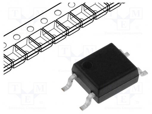 TASASUUNTAUSSILTA: YKSIVAIHEINEN - URMAX: 400V - IF: 0,8A - IFSM: 25A - Tasasuuntaussillat - MB4F-DC - 1