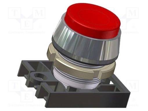 PAINOKYTKIN - 22MM - ASENNOT: 1 - PUNAINEN - IP55 - ULKONEVA - Taulukytkimet, standardi 22mm - NEK22M-WC - 1