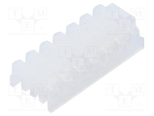 SUOJAKANSI - PIN: 7 - 2,54MM - MALLI: LOPPULIITIN,LÄPIVIENTILIITIN - Signaaliliittimet rasteri 2,54mm - SCC100F-7-C - 1