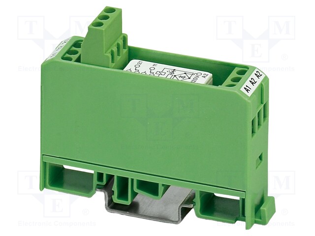RELE: LIITÄNTÄ - DPDT - UKELAN: 24VAC,24VDC - 5A - 5A/250VAC - 5A/250VDC - Elektromagneettiset relesarjat - EMG17-RELKSR24LC - 1