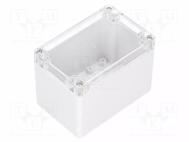 ASENNUSKOTELO - X: 80MM - Y: 120MM - Z: 85MM - VAALEANHARMAA - Yleiskäyttöiset kotelot - G2105C - 1