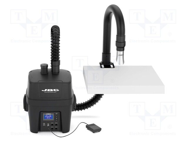 JUOTOSKAASUIMURI - 180M3/H - 230VAC - 55DBA - 380X340X475MM - ESD - CH: 2 - Juotoskaasujen poistojärjestelmät - JBC-FAE1-2K1C - 1