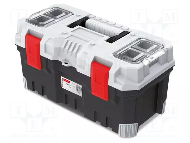 LAATIKKO - TYÖKALU-MUSTA-HARMAA - POLYMEERI - TITAN PLUS - 15KG - Työkalulaukut ja säilytyslokerot - KTIP5025-4C - 1