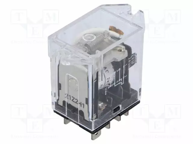 RELE - SPDT - UKELAN: 24VAC - 15A/100VAC - ALUSLEVY - Teollisuusreleet - LY1F-24AC - 1