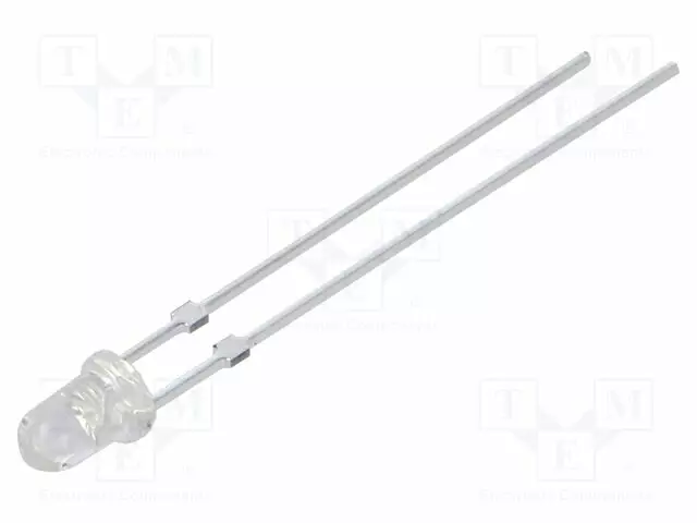 LED - SININEN - 3MM - 4200÷5800MCD - 30° - ETUOSA: KUPERA - 2,9÷3,4VDC - Pyöreät LEDit - OSB5DA3131C - 1