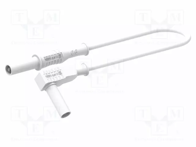 MITTAUSJOHTO - 12A - ERISTETYT - PIT: 0,5M - VALKOINEN - Mittausjohdot - PJP2351-IEC-50BC - 1