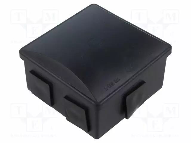 KYTKENTÄRASIA - X: 80MM - Y: 80MM - Z: 40MM - ABS,POLYSTYREENI - Kytkentärasiat - PW-S-BOX036C - 1