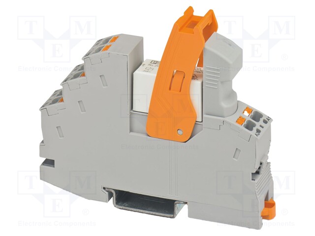 RELE: LIITÄNTÄ - SPST-NO - UKELAN: 24VDC - 10A - 10A/250VAC - 10A/250VDC - Elektromagneettiset relesarjat - RIF-1-RPT-24DC1IC - 1