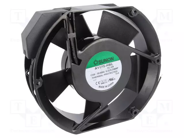 AKSIAALIPUHALLIN 115VAC - 171X151X51MM - 345,1M3/H(±10%) - AC 115V tuulettimet - A1175HBL-TC - 1