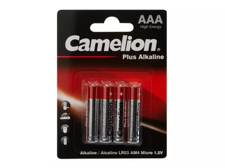 ALKALINE AAA / LR3 1.5V-1100mAh (4pcs/bl) - Alkaliparistot - LR03C - 1