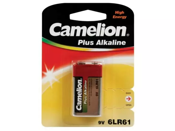 ALKALIPARISTO 9V-500mAh (1pc/bl) - Alkaliparistot - 6LR61C - 1