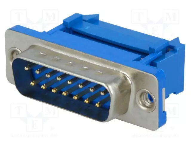 LIITIN: D-SUB - PIN: 15 - PISTOKE - UROS - - IDC - UNC 4-40 - D liittimet - DSF15LC - 1