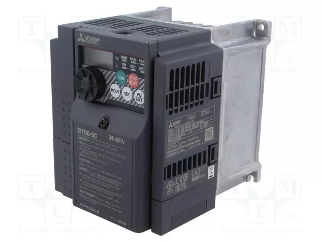 AUTOMATION MODULE: INVERTER - 0.75KW - 3X400VAC - 3X380÷480VAC - 2.2A - Kolmivaiheiset vaihtosuuntaajat - FR-D740-022SC-EC - 1