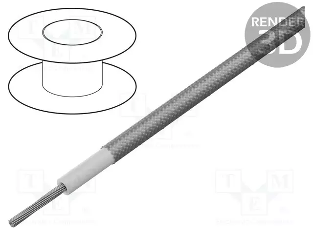 JOHTO - 1X30AWG - 600V - EI ETENE LIEKKIÄ CPR: EI LUOKITUSTA - Suojatut moninapakaapelit - BTA-3019.01-C - 1