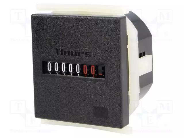 KÄYTTÖTUNTIMITTARI - MEKAANINEN -15÷50°C - Digitaaliset ja mekaaniset laskurit - H57-230VAC - 1