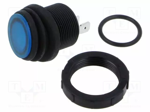 KEINUKYTKIN - SPST - AS: 2 - ON-OFF - 16A/250VAC - SININEN - NEONVALO - 200÷250V - Keinukytkimet - MR2110R2NGBUQ2ERC - 1