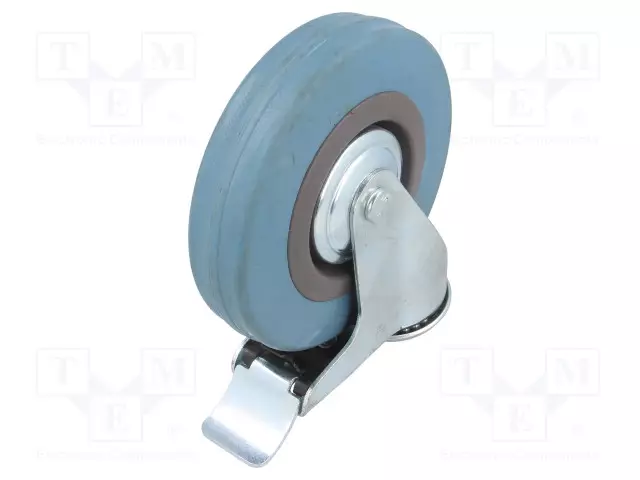 KULJETUSPYÖRÄ - Ø: 125MM - W: 27MM - H: 155MM - VÄÄNTÖ- LUKITUKSELLA - Kuljetuspyörät - CKMA-PG-125S-HC - 1