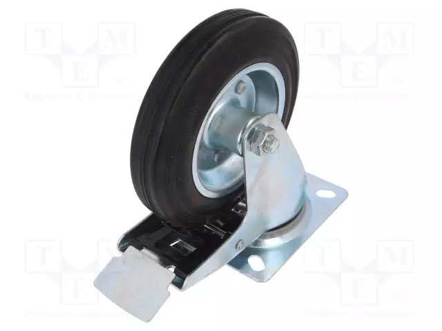 KULJETUSPYÖRÄ - Ø: 160MM - W: 25MM - H: 197MM - VÄÄNTÖ- LUKITUKSELLA - Kuljetuspyörät - CKPW-SG-160W-HC - 1