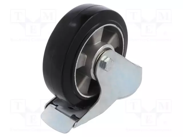 KULJETUSPYÖRÄ - Ø: 160MM - W: 50MM - H: 195MM - VÄÄNTÖ- LUKITUKSELLA - Kuljetuspyörät - KJE-ALGE-160K-HC - 1