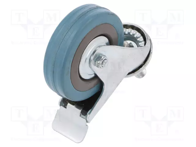 KULJETUSPYÖRÄ - Ø: 75MM - W: 21MM - H: 100MM - VÄÄNTÖ- LUKITUKSELLA - Kuljetuspyörät - CKLA-PG-75S-HC - 1