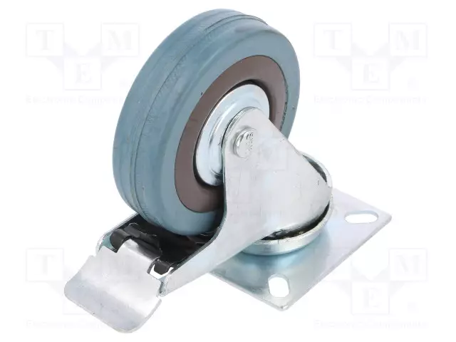 KULJETUSPYÖRÄ - Ø: 75MM - W: 21MM - H: 100MM - VÄÄNTÖ- LUKITUKSELLA - Kuljetuspyörät - CKPA-PG-75S-HC - 1