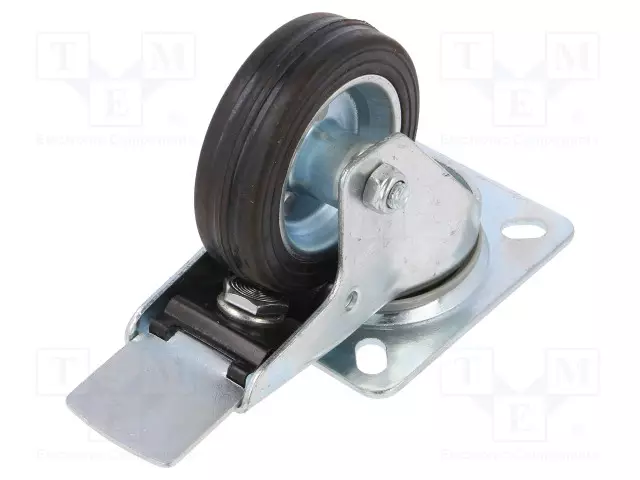 KULJETUSPYÖRÄ - Ø: 80MM - W: 25MM - H: 105MM - VÄÄNTÖ- LUKITUKSELLA - Kuljetuspyörät - CKPW-SG-80W-HC - 1