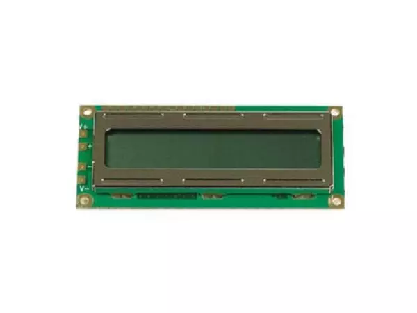 LCD-NÄYTTÖ 16x2 - Aakkosnumeeriset LCD-näytöt - LCD1602LC - 1