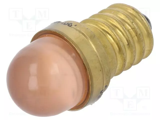 LED LAMPPU - ORANSSI - E14 - 24VDC - 24VAC - Merkkivalot ja pienoislamput - LO-E14-24ACDC - 1