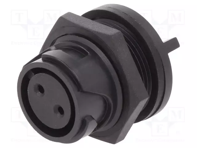 LIITIN: PYÖREÄT - N LIITINAARAS - PIN: 2 - 10A - 600V - KULLATTU - PX liittimet - PXP401302SPC - 1