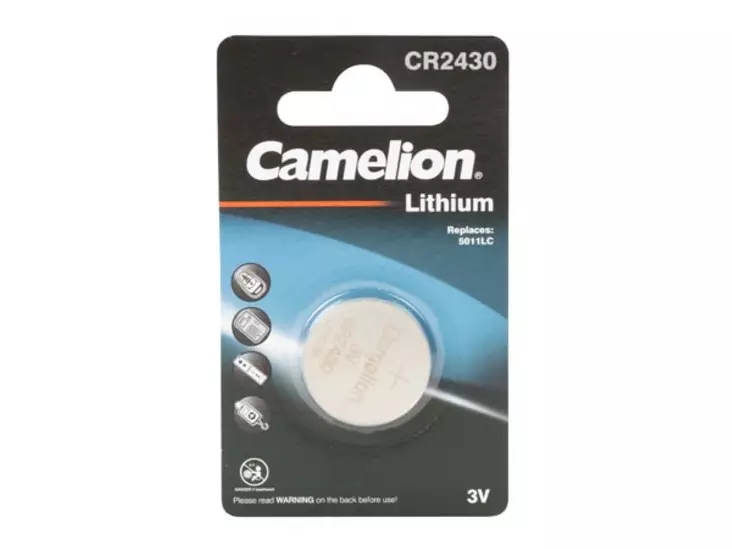 LITHIUM 2430 3.0V-280mAh (1pc/bl) - Litiumparistot - CR2430C - 1