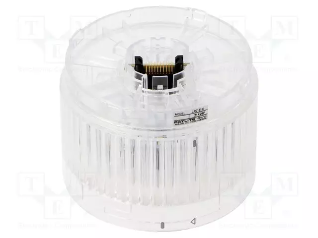 VALKOINEN - LED - 24VDC - IP65 - Ø70X50MM - LR7 - -20÷50°C - Teollisuuden merkinantolaitteet - LR7-E-C - 1