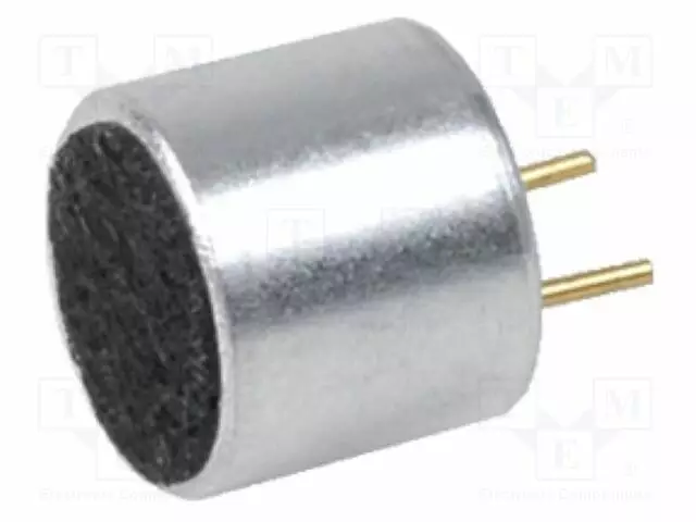 MIKROFONI - ELEKTREETTI-100HZ÷20KHZ - 2,2KOHM - -42DB - Ø6X5MM - 500UA - Mikrofonit ja -tarvikkeet - CMC-5042PF-AC - 1