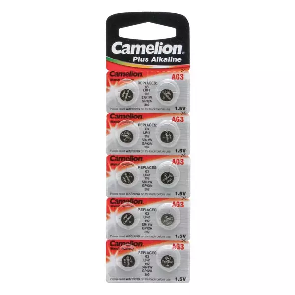 NAPPIPARISTO LR41/AG3 1.5V-28mAh - Kelloparistot - V392AC - 1