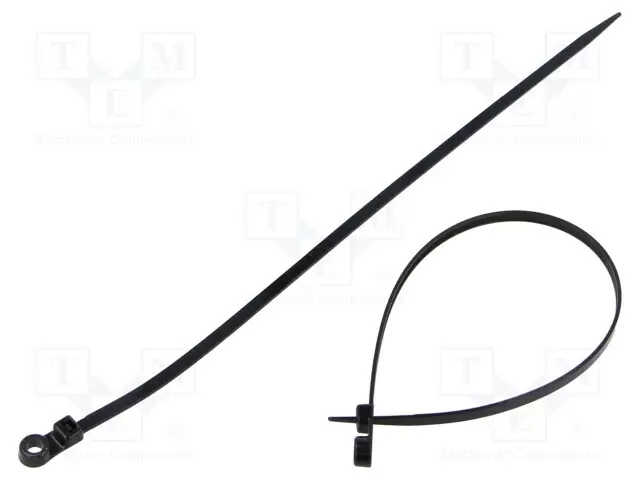 NIPPUSIDE - ALUSRENGAS - L: 309MM - W: 4,8MM - MUSTA - Nippusiteet - L-11-50MH-0-C - 1