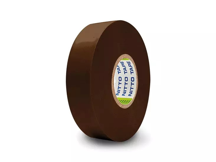 NITTO - INSULATION TAPE - BROWN - 19 mm x 10 m - Eristysteipit ja -nauhat - 1040N-BRPC - 1