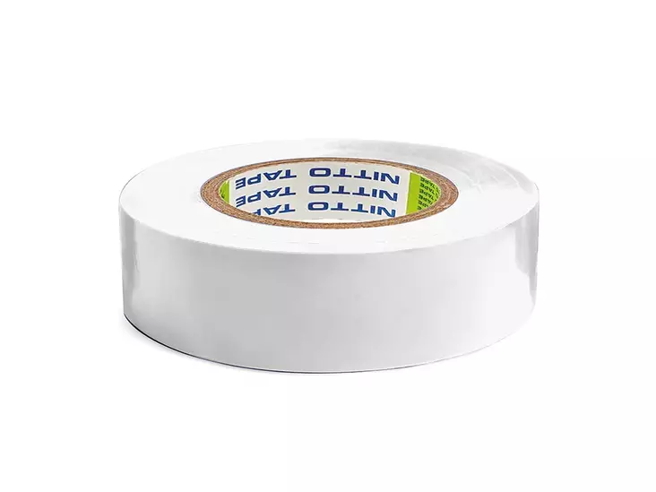 NITTO - INSULATION TAPE - WHITE - 19 mm x 20 m - Eristysteipit ja -nauhat - 1045N-BPC - 1