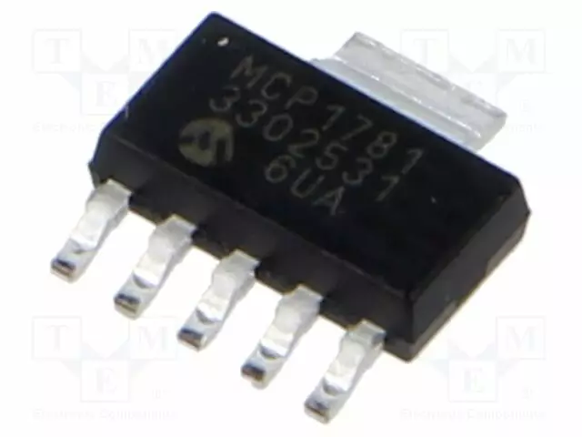 REGULAATTORI LDO,LINEAARINEN,SÄÄTÄMÄTÖN - 3,3V - LDO säätämätt. jännitestabilisaattorit - MCP1781-3302HDC - 1