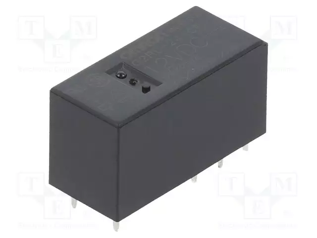 RELE - DPDT - UKELAN: 12VDC - IKOSKETINTEN MAX: 8A - Pienoisreleet - G2RL-24-CF-12DC - 1