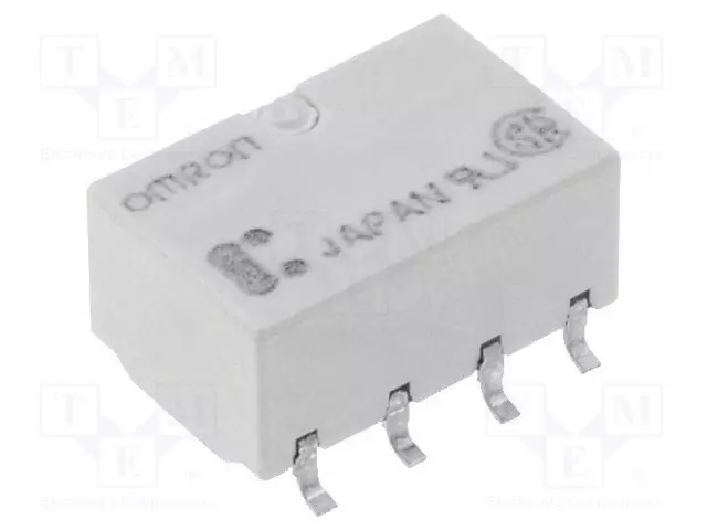 RELE - DPDT - UKELAN: 5VDC - IKOSKETINTEN MAX: 1A - Pienoisreleet - G6K-2F-5DC - 1