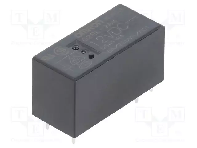 RELE - DPST-NO - UKELAN: 12VDC - 8A/250VAC - G2RL - Pienoisreleet - G2RL-2A4-12DC - 1