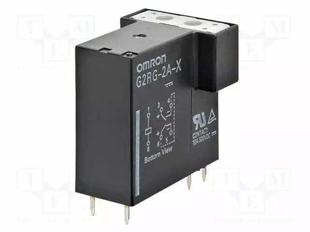 RELE - DPST-NO - UKELAN: 24VDC - IKELAN: 33,3MA - Tehoreleet - G2RG-2A-X-24DC - 1