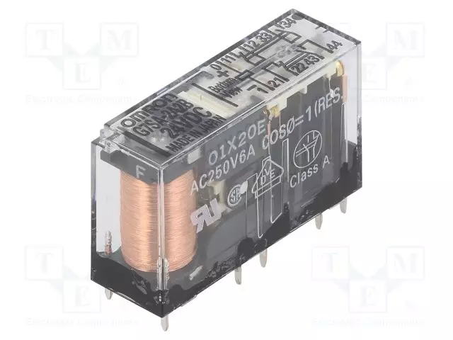 RELE - SPST-NO X2 + SPST-NC X2 - UKELAN: 24VDC - Pienoisreleet - G7SA-2A2B-24VDC - 1