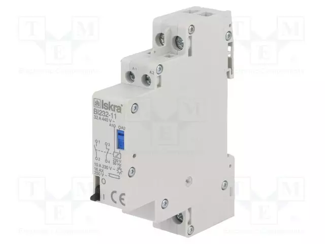 RELE: ASENNUS-BISTABIILI,PULSSI-NC + NO - UKELAN: 230VAC - BI - Asennusreleet - BI232-11230VAC - 1