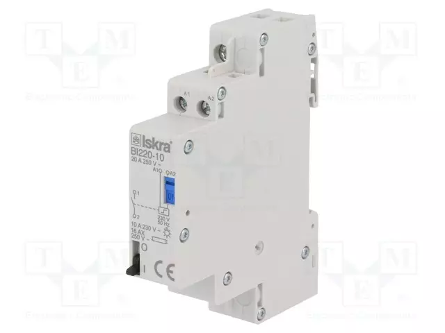 RELE: ASENNUS-BISTABIILI,PULSSI-NO - UKELAN: 230VAC - BI - 20A - Asennusreleet - BI220-10230VAC - 1