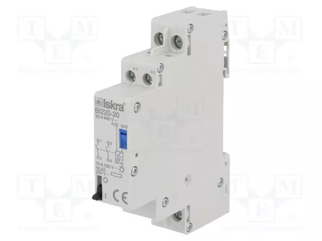 RELE: ASENNUS-BISTABIILI,PULSSI-NO X2 - UKELAN: 230VAC - BI - 20A - Asennusreleet - BI220-20230VAC - 1