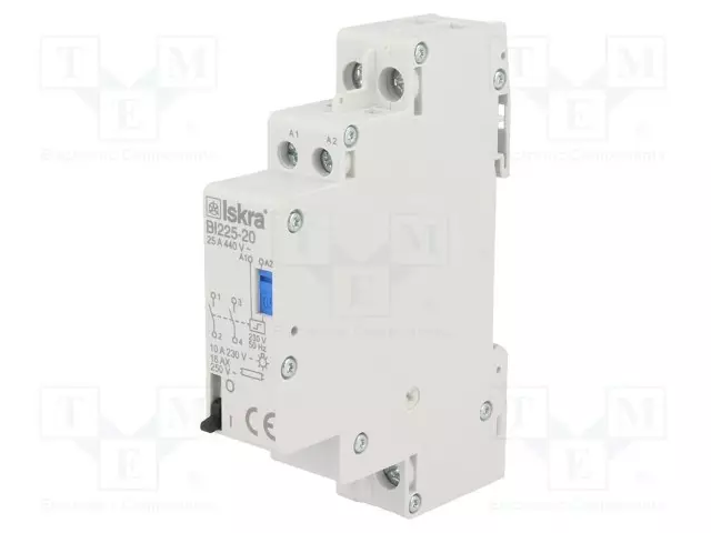 RELE: ASENNUS-BISTABIILI,PULSSI-NO X2 - UKELAN: 230VAC - BI - 25A - Asennusreleet - BI225-20230VAC - 1