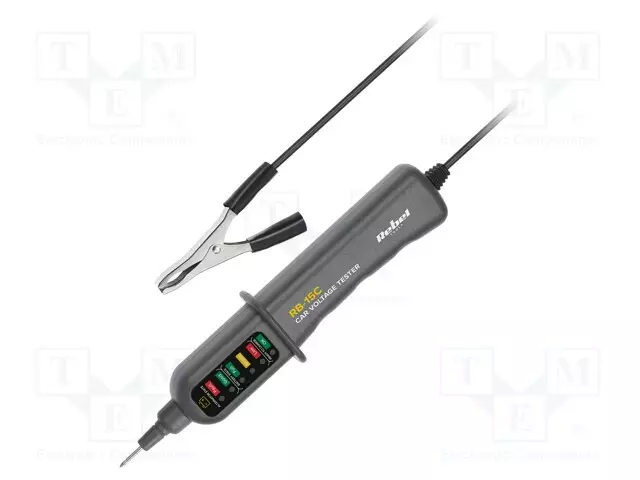 TESTERI: JÄNNITTEENILMAISIN - LEDIÄ - VDC: 12V - IP54 - 0,88M - Sähköverkostojen testerit ja mittarit - RB-15C - 1