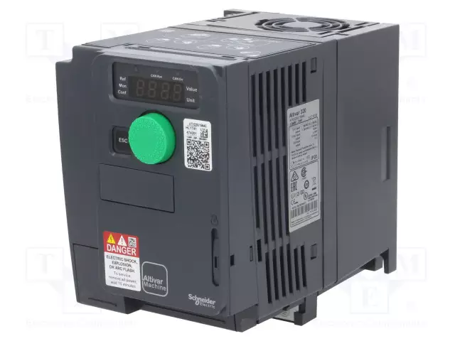 AUTOMAATIOMODUULI: VEKTOR INVERTTERIT - 1,5KW - 3X400VAC - 0÷10V - Kolmivaiheiset vaihtosuuntaajat - ATV320U15N4C - 1