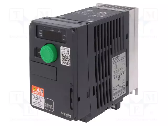 AUTOMAATIO­MODUULI: VEKTOR INVERTTERIT - UVIRT: 200÷240VAC - IN: 9 - Yksivaiheiset vaihtosuuntaajat - ATV320U04M2C - 1