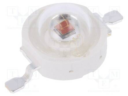 VOIMA-LED - PUNAINEN - EMITER - 130° - 700MA - 613,5÷631NM - 3W - Ultrakirkkaat LEDit - PM2E-3LRE-SD - 1